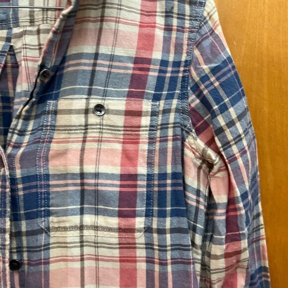 Chaps Multicolor Plaid Shirt - Picture 3 of 4